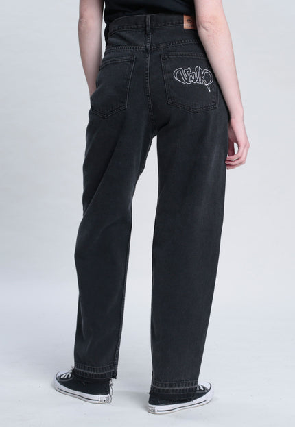 BAGGY TRASH JEAN BLACK