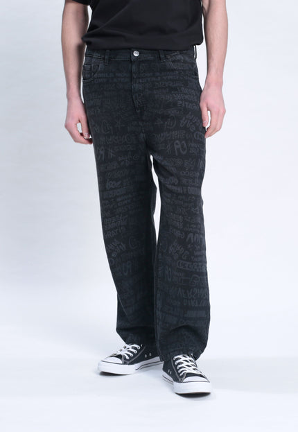 JEAN  FULLPRINT RELAX FARREL