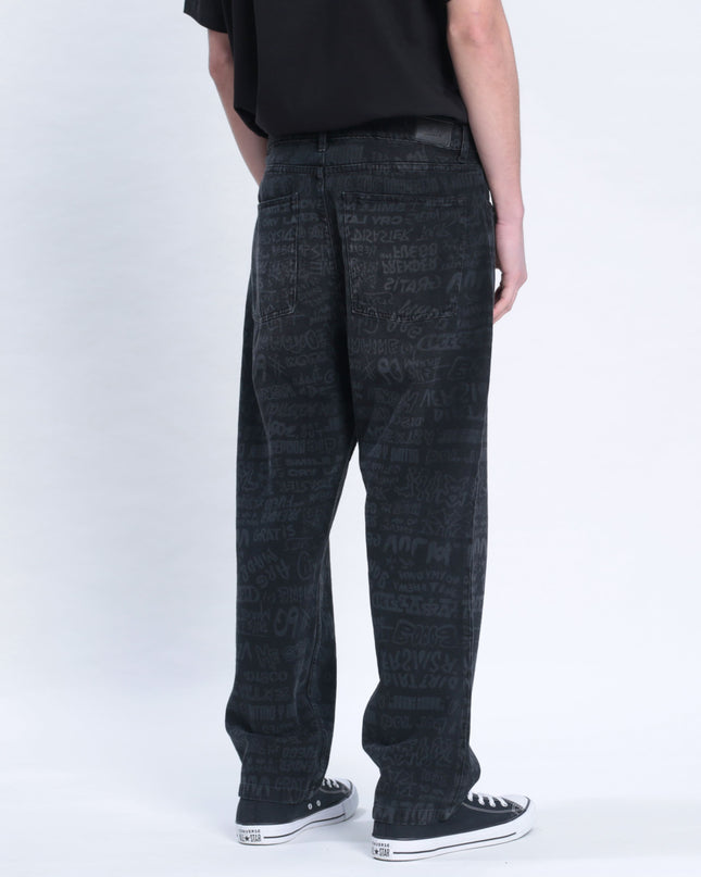 JEAN  FULLPRINT RELAX FARREL