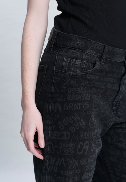 JEAN  FULLPRINT RELAX FARREL
