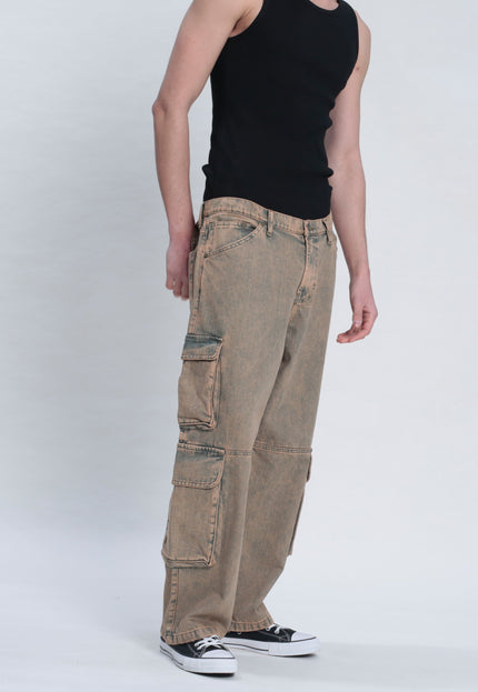 JEAN CARGO JULES LIGHT BROWN