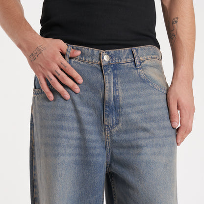 Jean Erza Wide Long Blue Sand