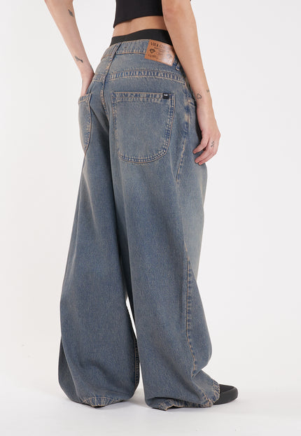 Jean Erza Wide Long Blue Sand