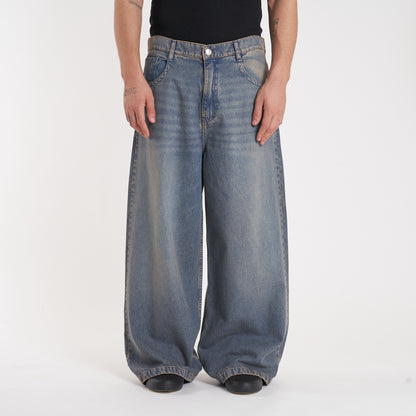 Jean Erza Wide Long Blue Sand