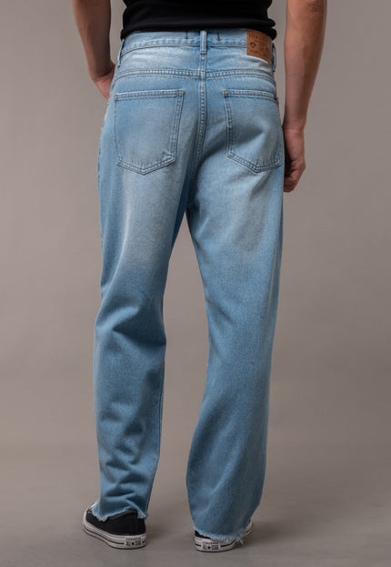 Jean Baggy Payne Light Blue