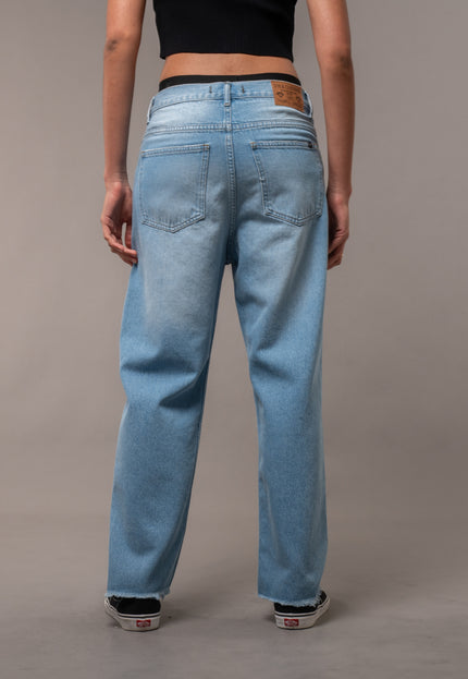 Jean Baggy Payne Light Blue