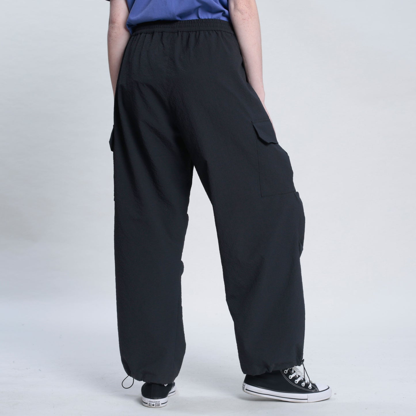 PANT SQUARE PARACHUTES BLACK