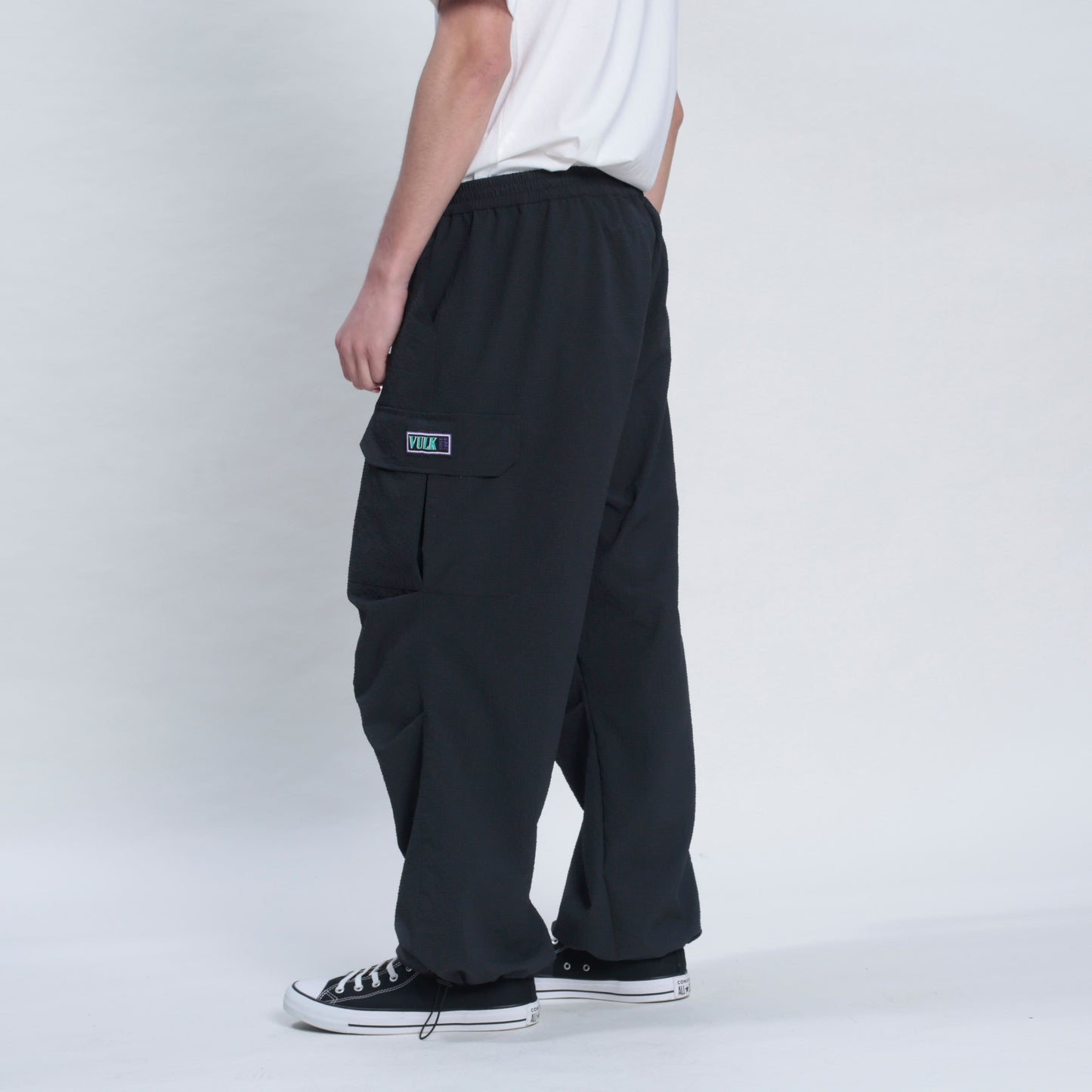 PANT SQUARE PARACHUTES BLACK