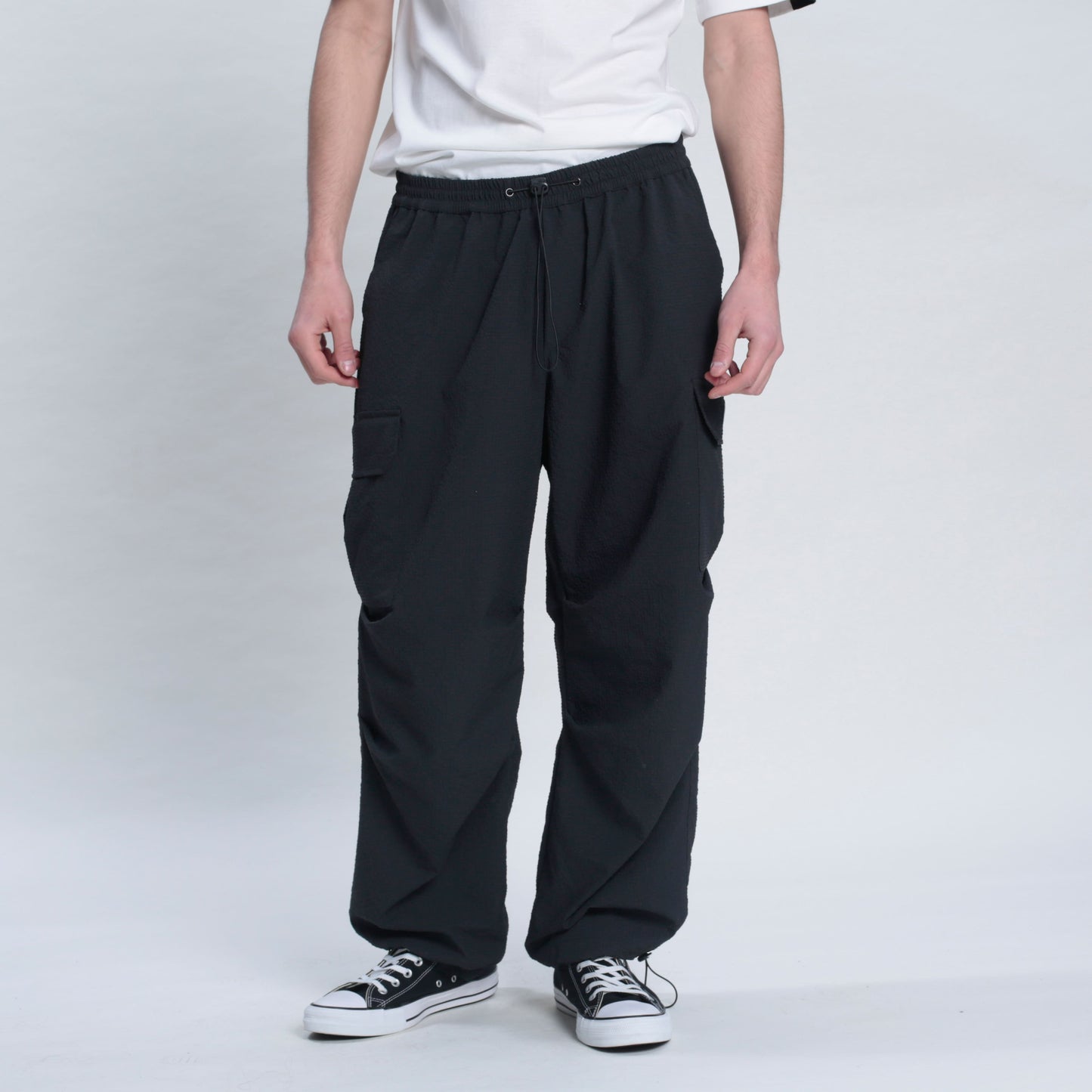 PANT SQUARE PARACHUTES BLACK