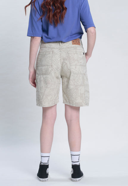 WALK SHORT SKATE DEMENCY2 FULLPRINT