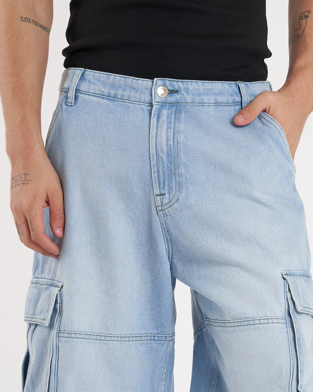 Bermuda Palmer Cargo Light Blue