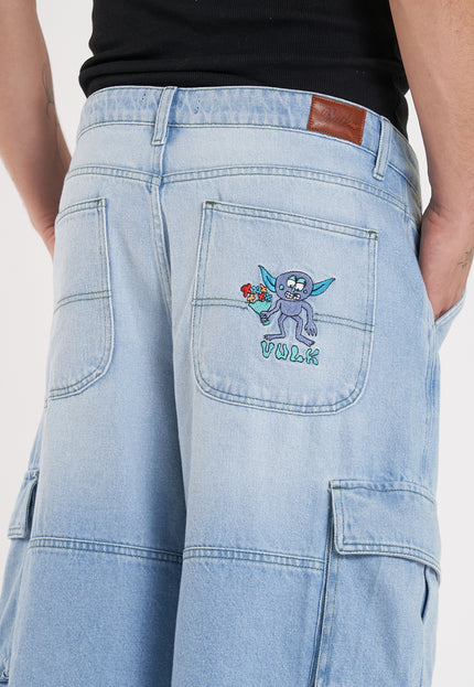 Bermuda Palmer Cargo Light Blue