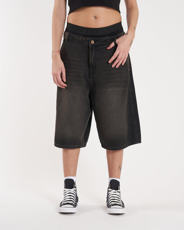 Bermuda Venice Relax Long Oxyd Black