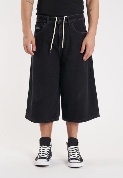 Bermuda Marcus Wide Long Black