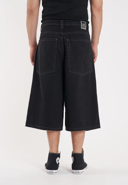 Bermuda Marcus Wide Long Black