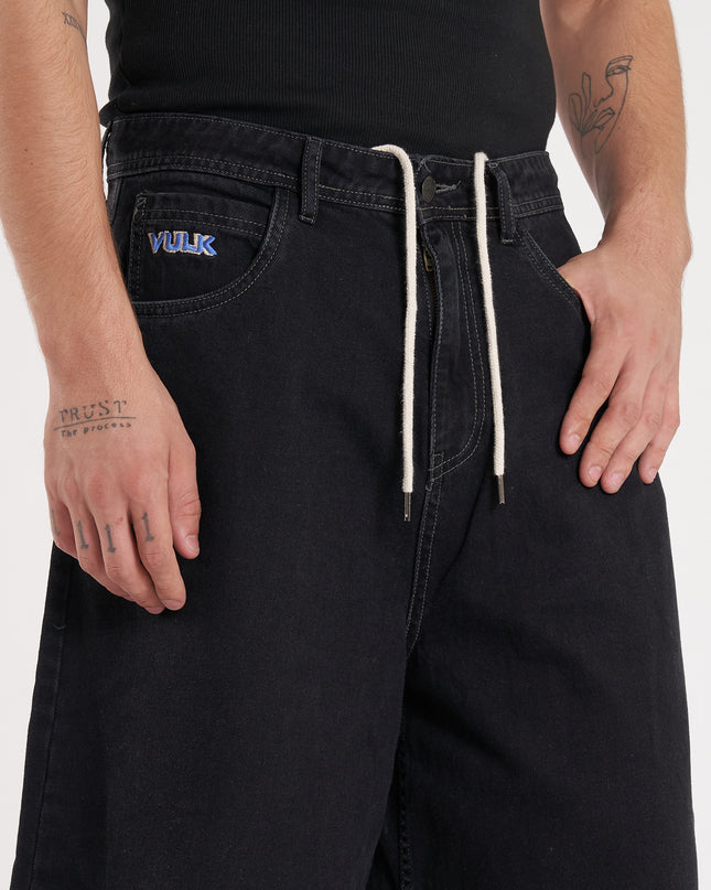 Bermuda Marcus Wide Long Black