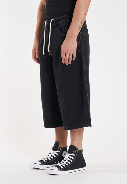 Bermuda Marcus Wide Long Black