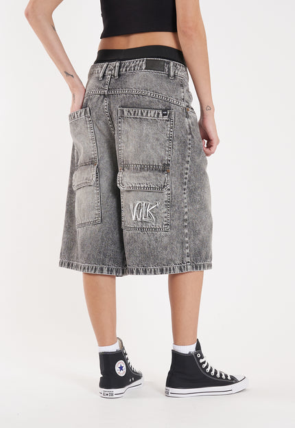 Bermuda Graff Relax Long Grey