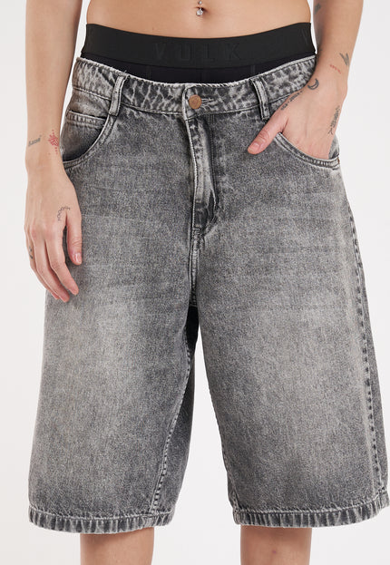 Bermuda Graff Relax Long Grey