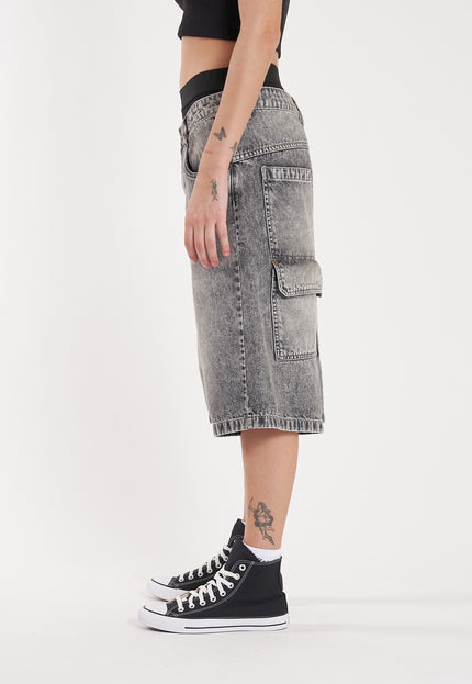 Bermuda Graff Relax Long Grey