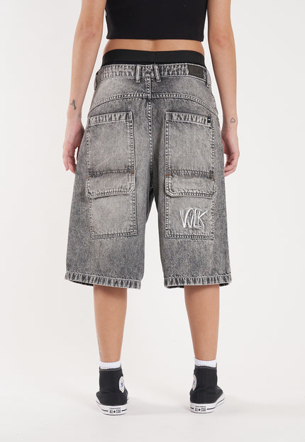 Bermuda Graff Relax Long Grey