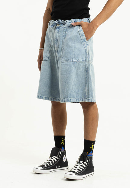 Bermuda Netta Relax Wide Acid Blue