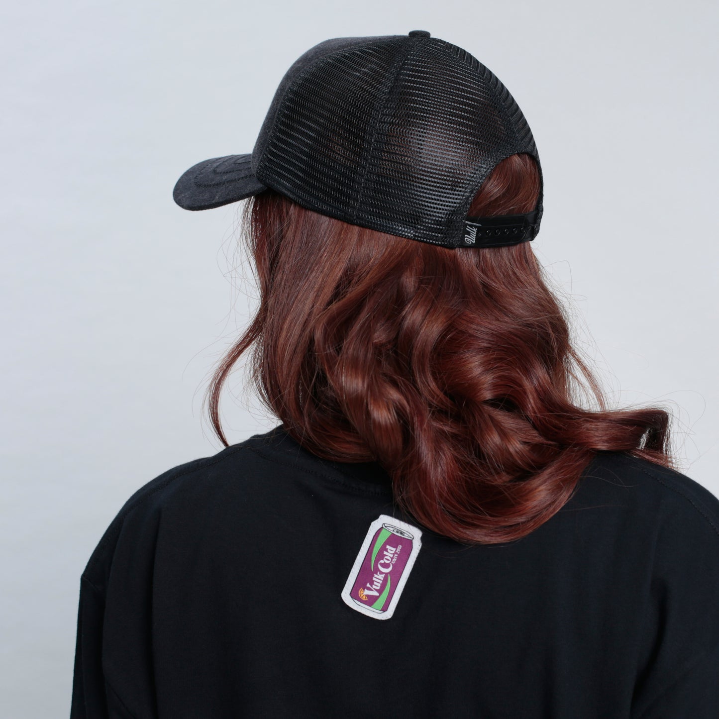 CAP CANS TRUCKER BLACK