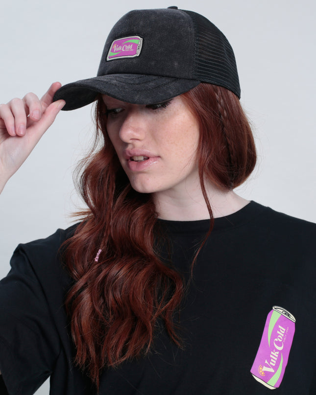 CAP CANS TRUCKER BLACK