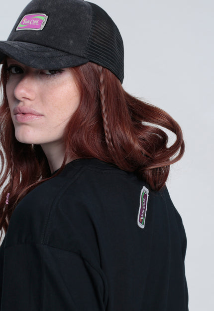 CAP CANS TRUCKER BLACK