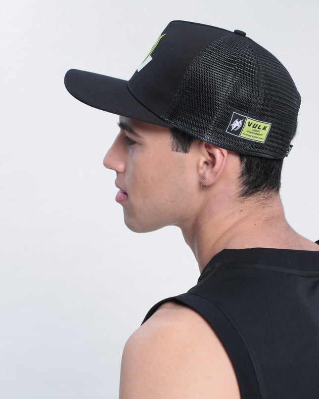 CAP TEAM FLAT TRUCKER BLACK