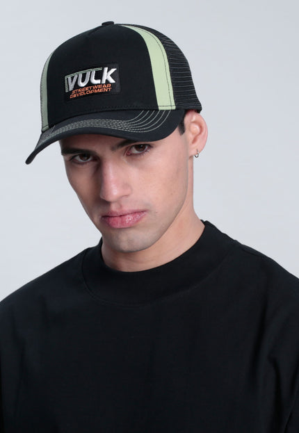 CAP BOLD TRUCKER BLACK