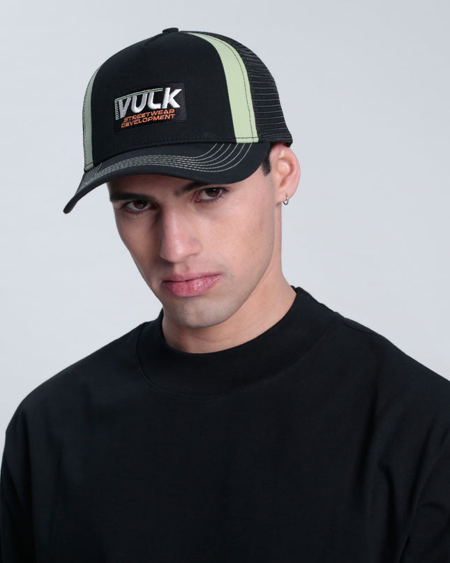 CAP BOLD TRUCKER BLACK