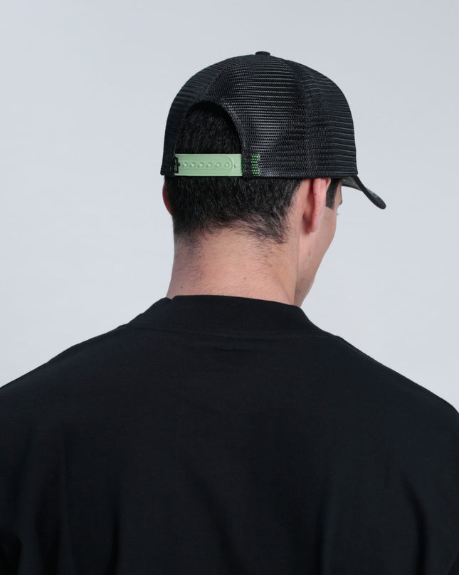 CAP BOLD TRUCKER BLACK