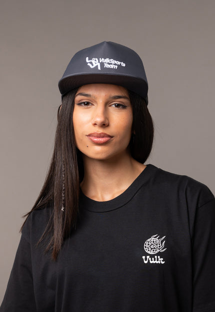 Gorra Sports Flat Trucker Dark Grey