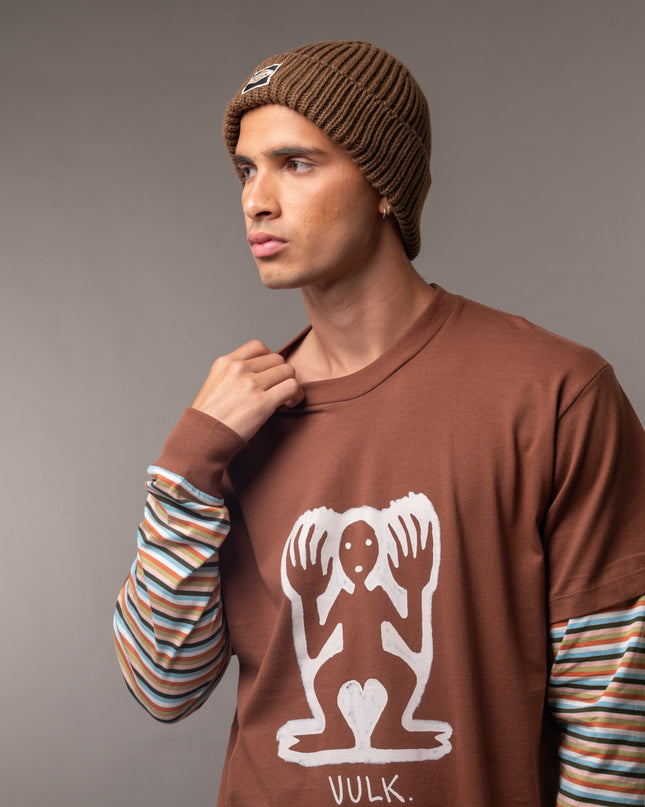 Gorro Lana Riverside Brown