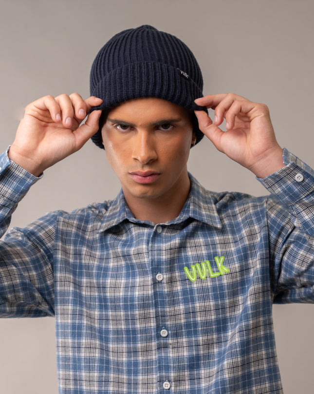 Gorro Lana Iced Blue