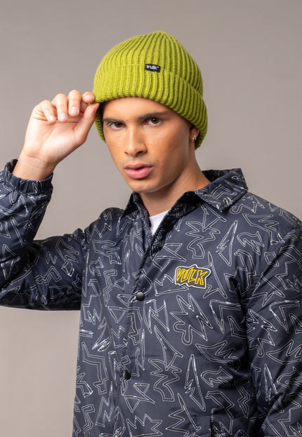 Gorro Lana Iced Green