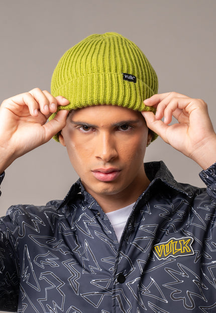 Gorro Lana Iced Green