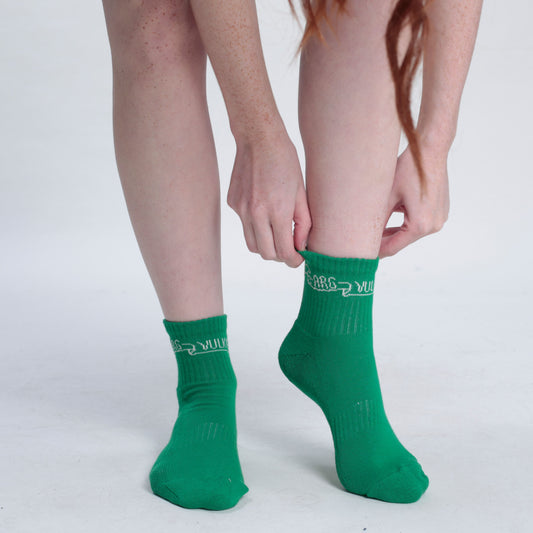 SOCKS LAUREL GREEN