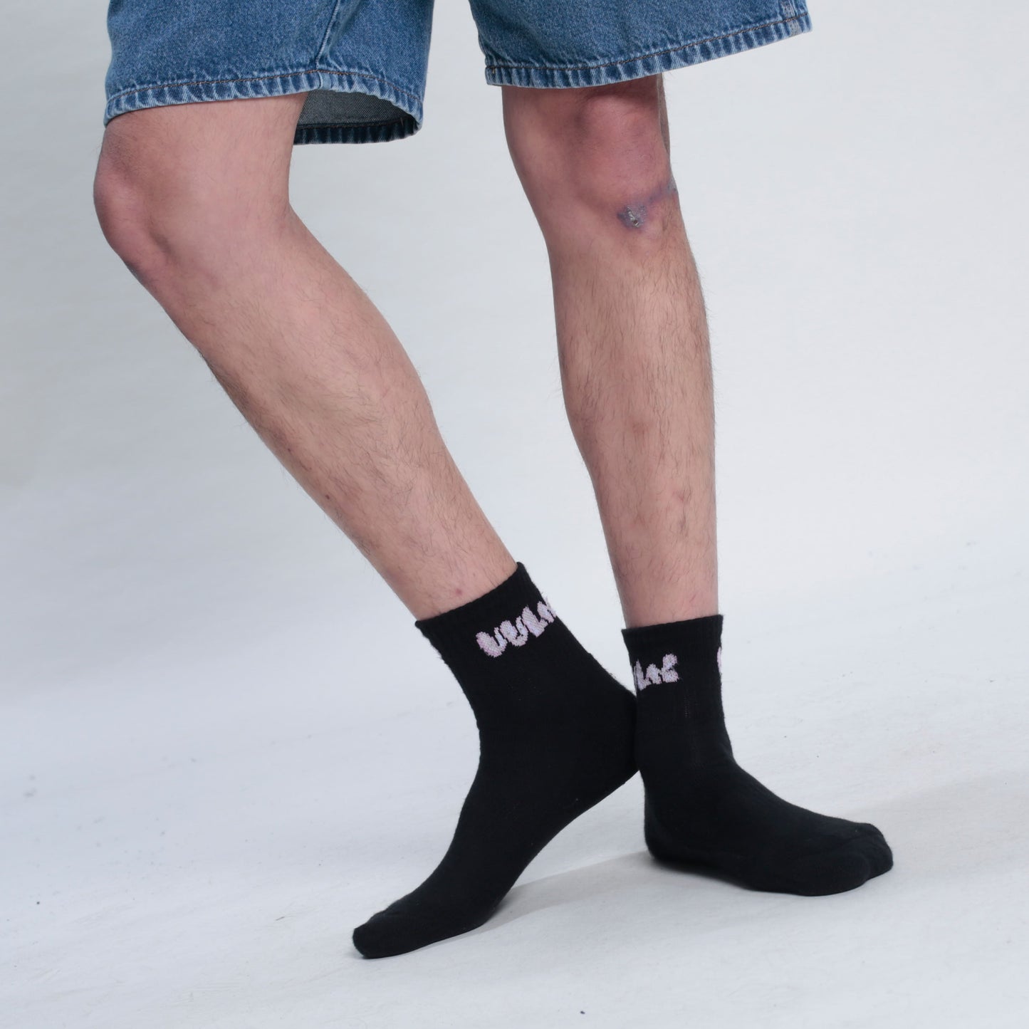 SOCKS GLOBE BLACK