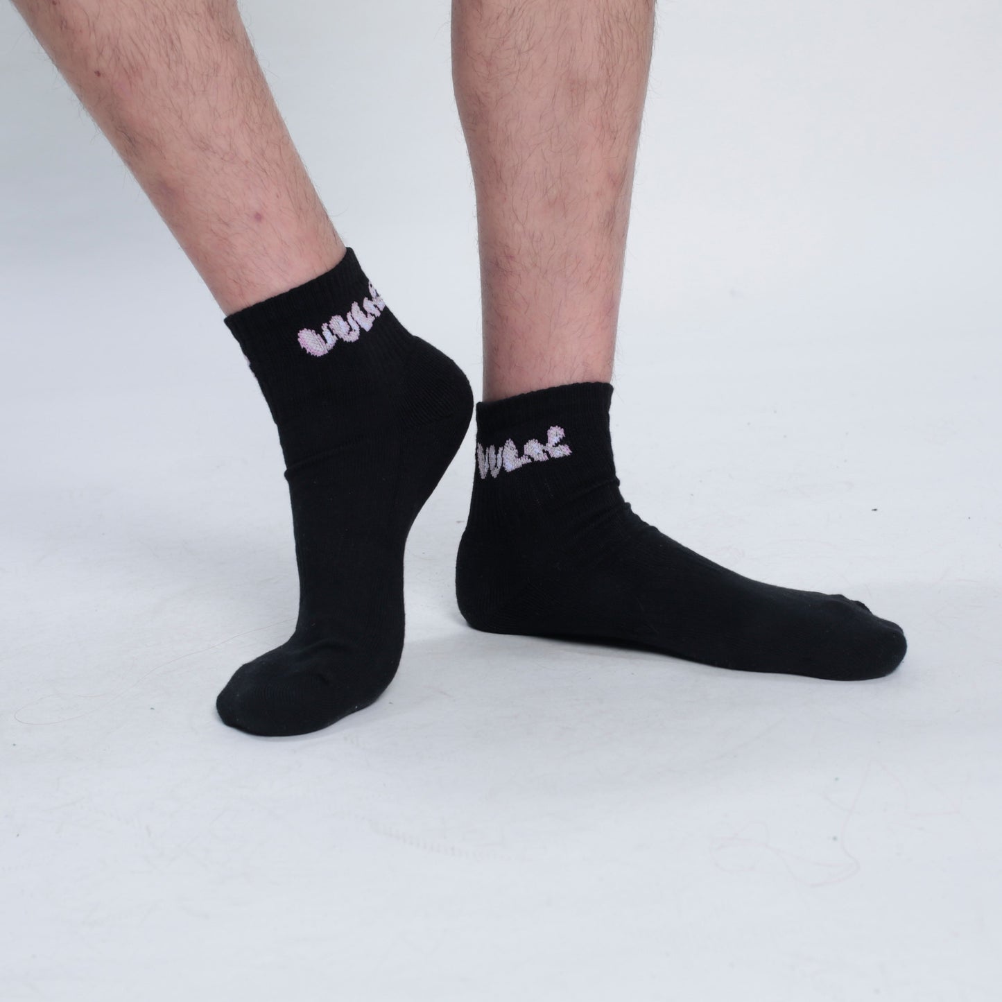 SOCKS GLOBE BLACK