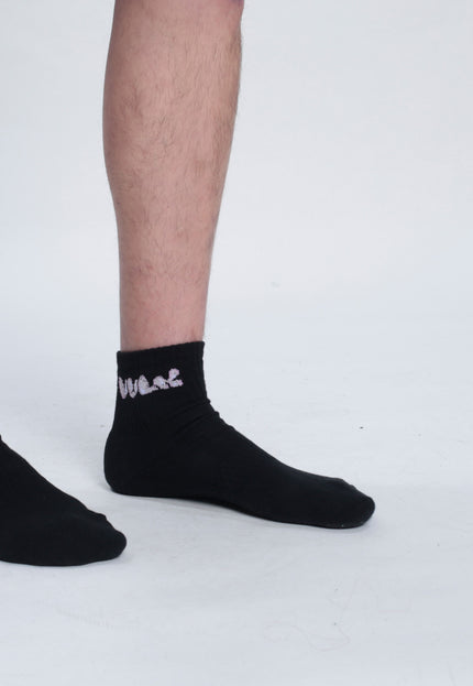 SOCKS GLOBE BLACK