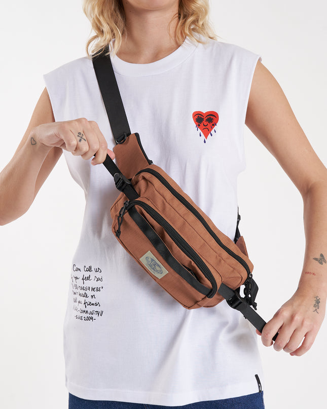 Bolso Teck Waistbag Brown