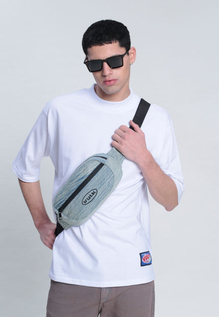 WORN WAIST BAG ACID BLUE