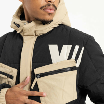 Campera Abrigo Bonfire Black