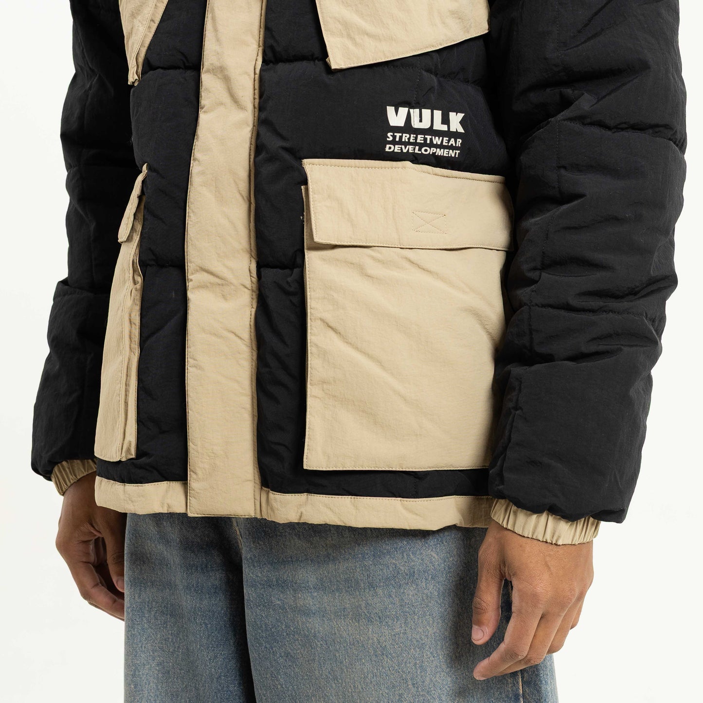 Campera Abrigo Bonfire Black