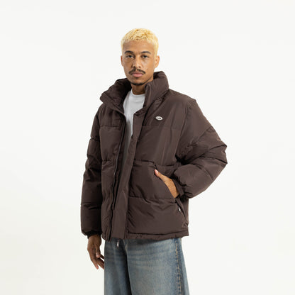 Campera Abrigo Butler Dark Brown