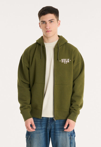 Campera Canguro Dallas Ziphood Green