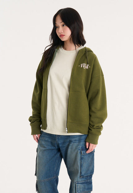 Campera Canguro Dallas Ziphood Green
