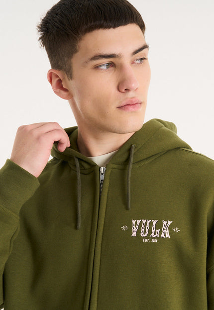 Campera Canguro Dallas Ziphood Green